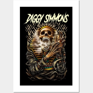 DIGGY SIMMONS BAND MERCHANDISE Posters and Art